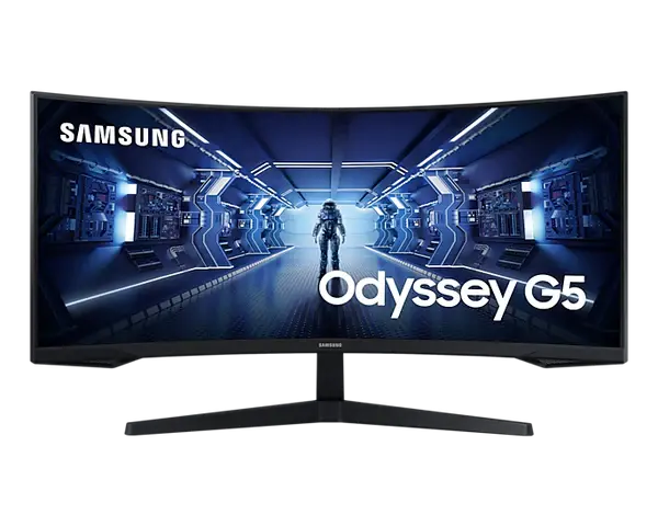 Thumbnail: Samsung LC34G55TWWRXXU 34'' G55T UWQHD Curved Gaming Monitor