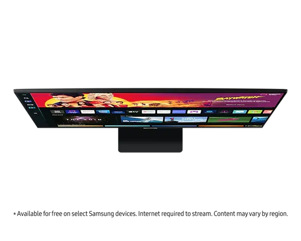 Thumbnail: Samsung 32'' Smart Monitor 3840x2160 UHD USB-C Speakers & Remote LS32BM700UPXX