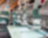 Embroidery machines for producing personalized hats and t-shirt