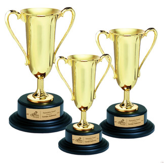 Custom trophies for workplace or sports recognition