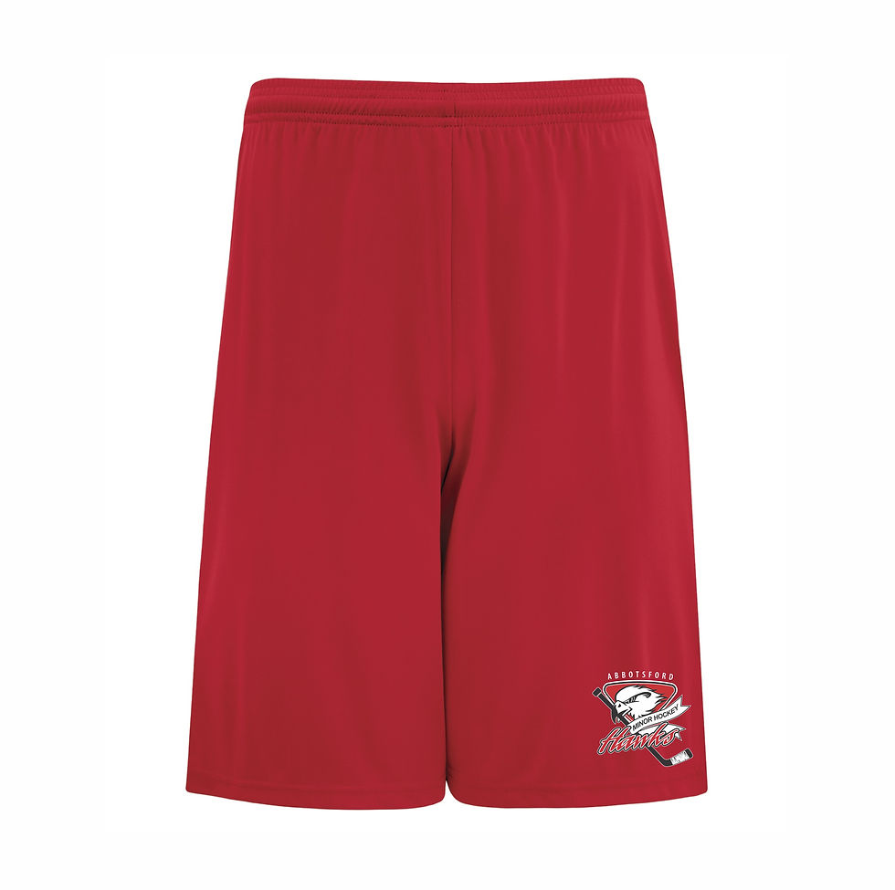 Thumbnail: Abbotsford Minor Hockey - Shorts Logo 1 (Main Logo) - YOUTH