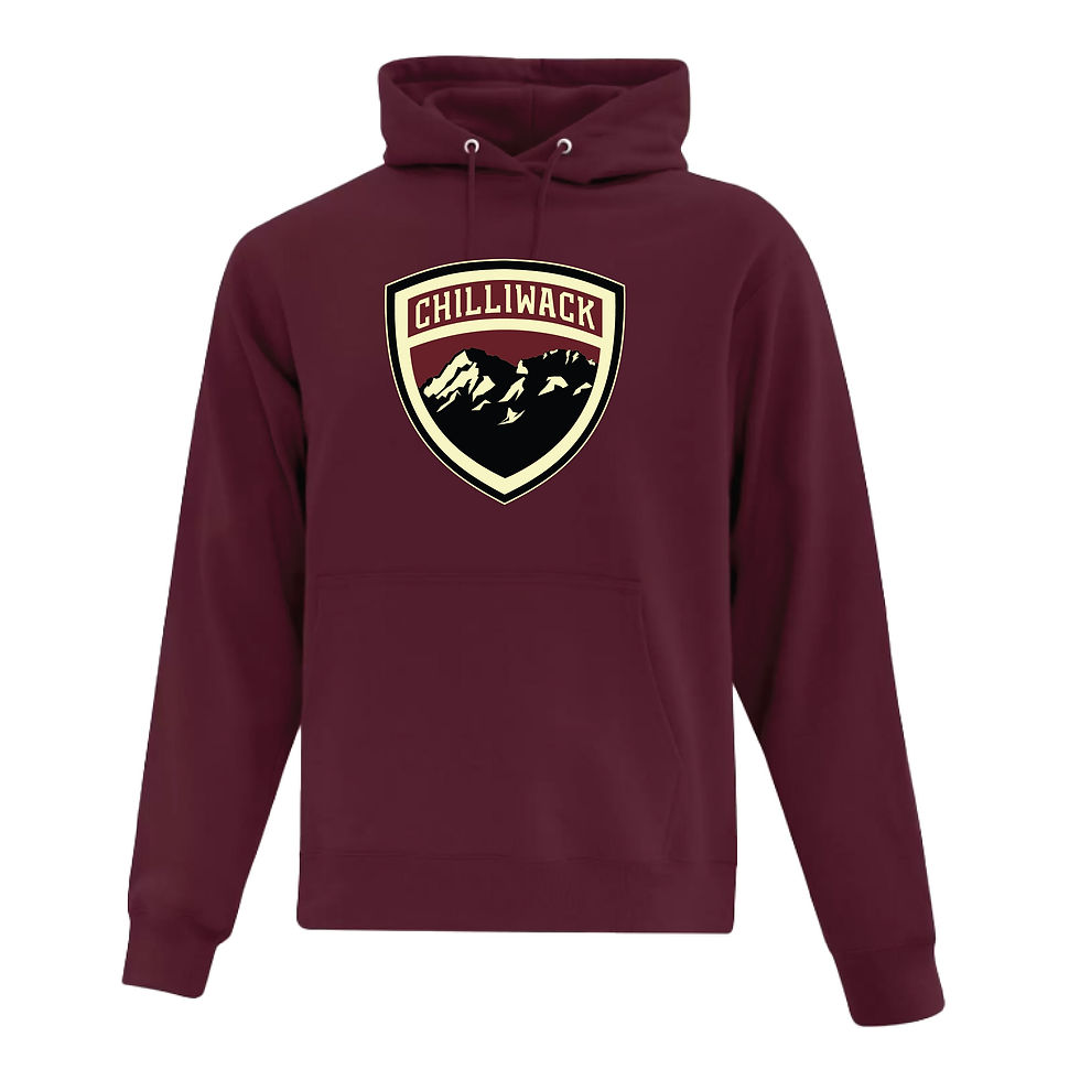 Thumbnail: Chilliwack Minor Hockey - Hooded Pullover - Front ONLY (CMHA Crest) - ADULT