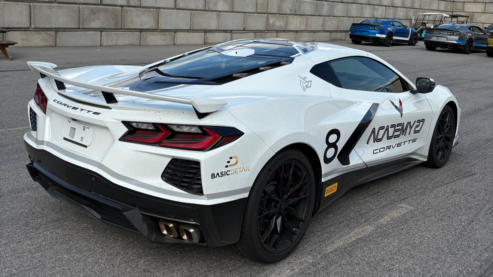 Custom vehicle wrap on a sports car highlighting bold colour and design flexibility