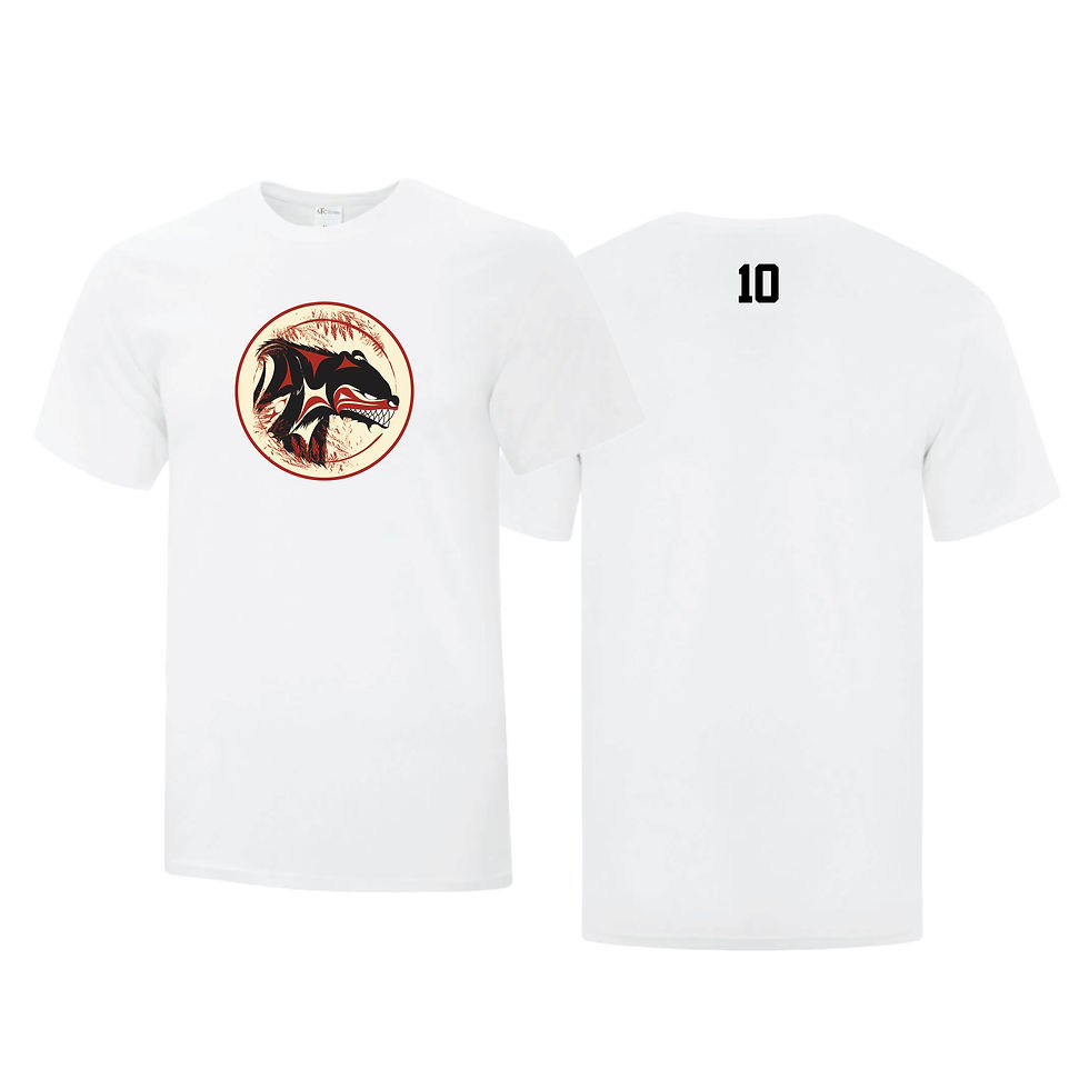 Thumbnail: Chilliwack Minor Hockey - Hoodies - Front & Nape (Bear) - YOUTH