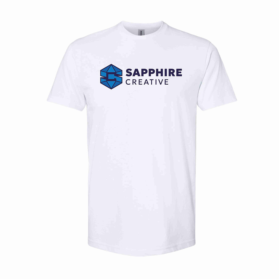 Unisex t-shirt with screen-printed logo — custom branded t-shirts for trades and construction teams