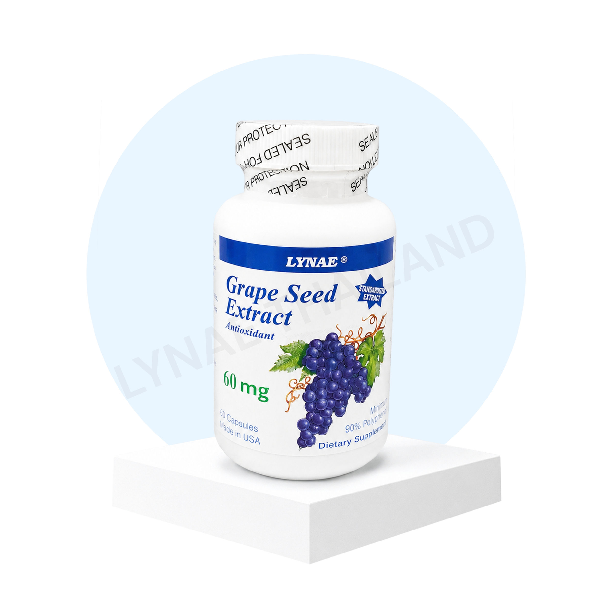 GRAPE SEED EXTRACT ANTIOXIDANT 60 mg