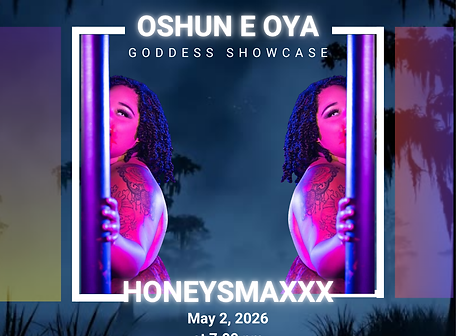 Honeysmaxxx Oshun e Oya performer flyer.png