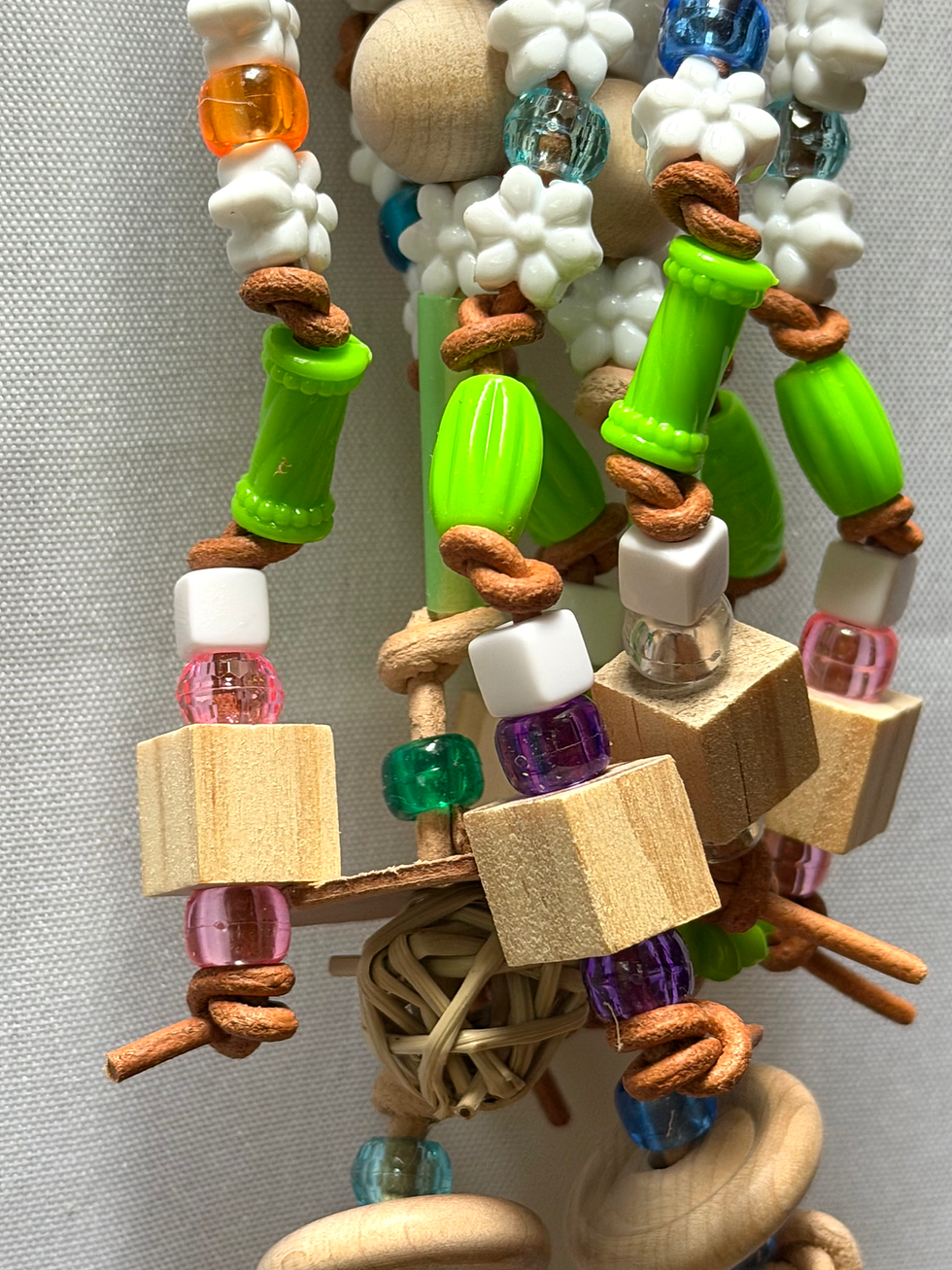Thumbnail: Big Green Wheel Spinner Bird Toy 10-AT3237