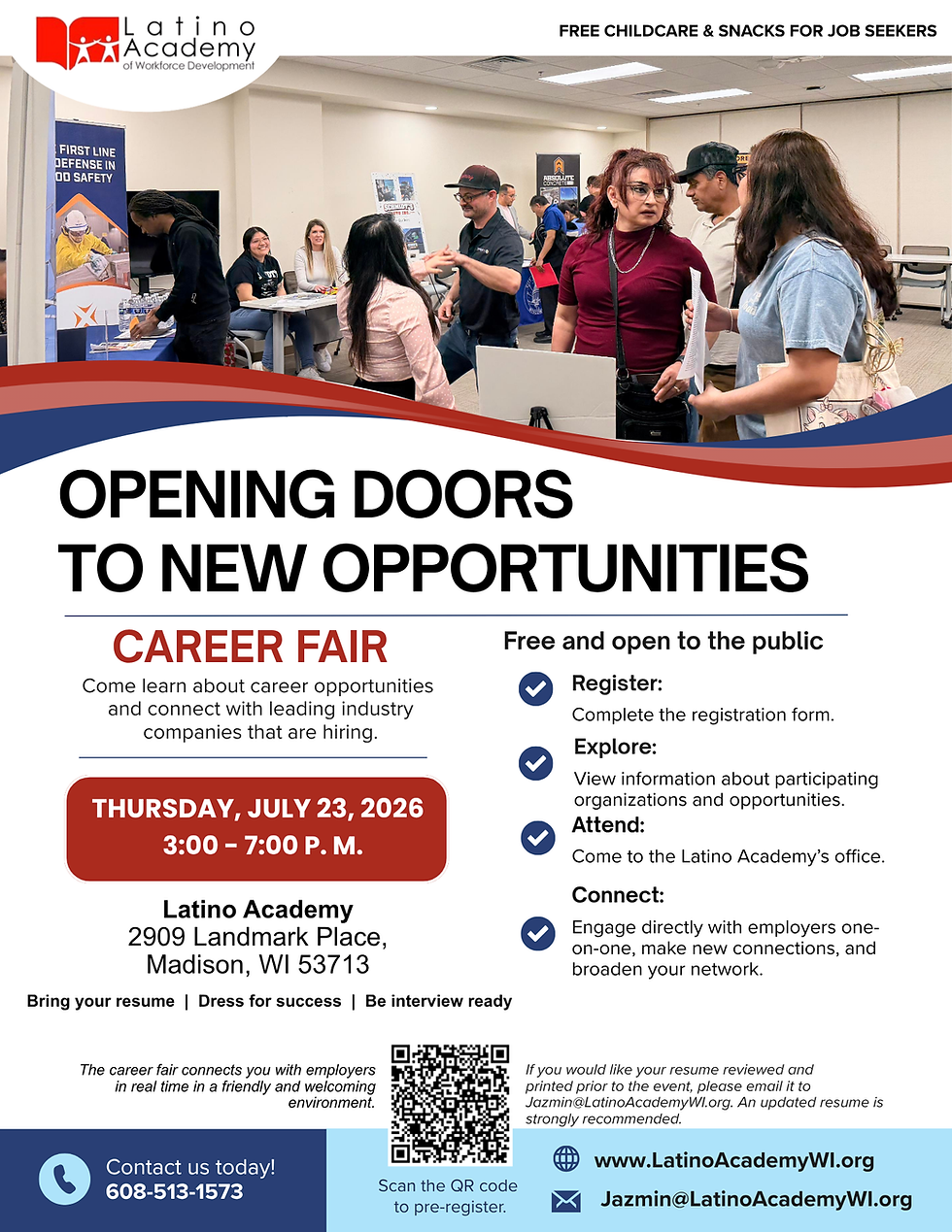 Opening Doors to New Opportunities – Career Fair Series