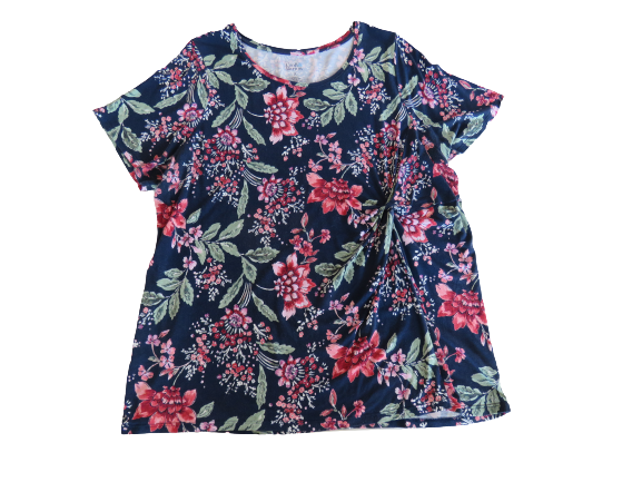 Plus size summer outfit idea for women over 40