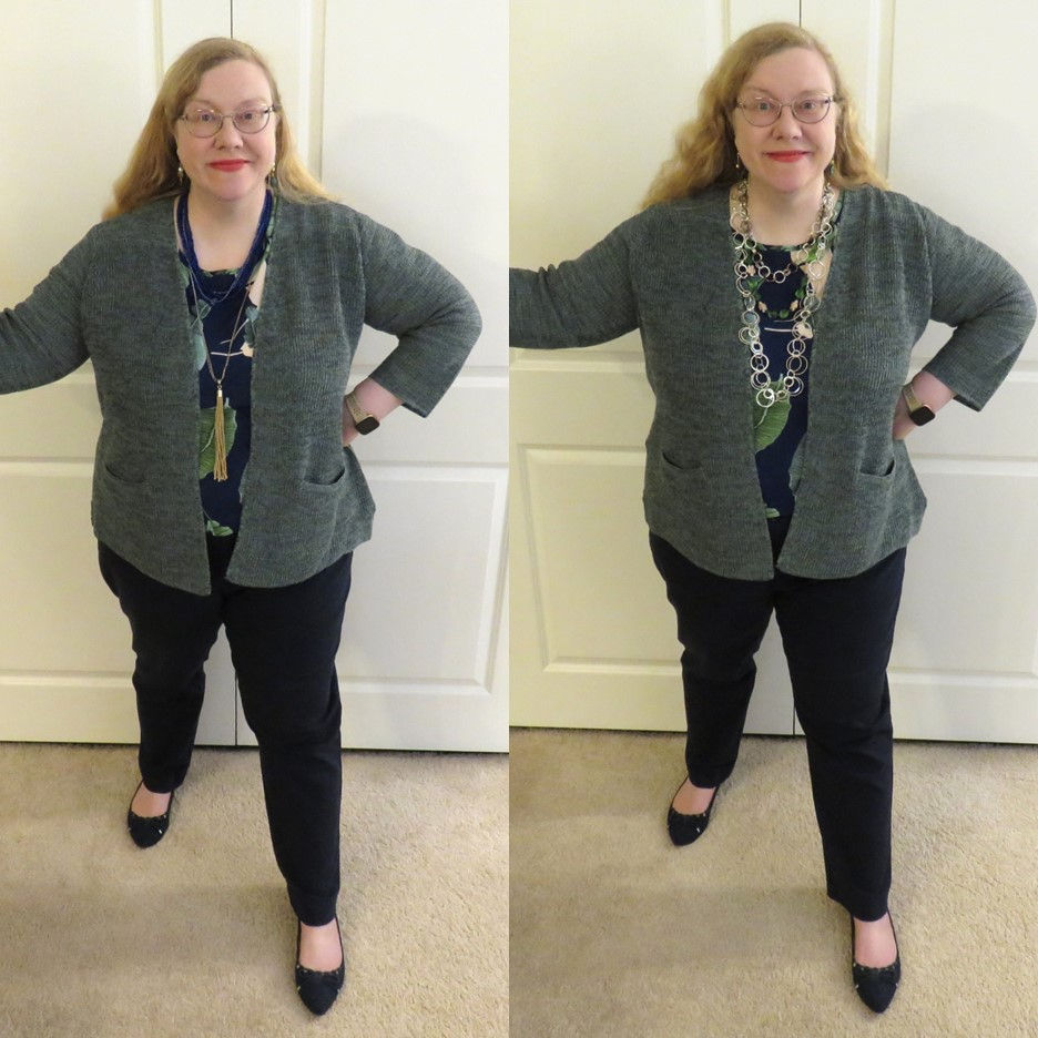 Plus size outfit idea for women over 40