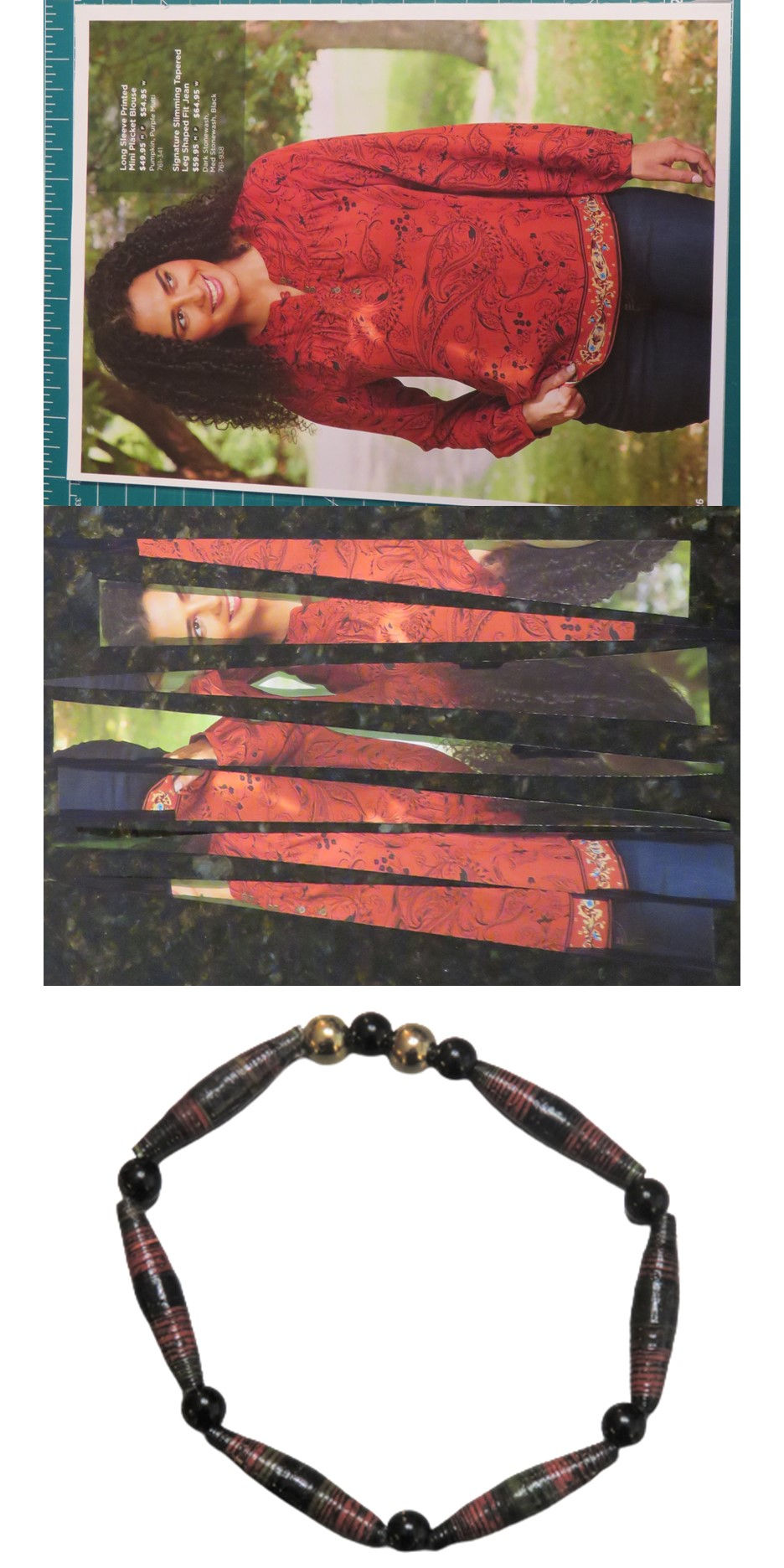 DIY paper beads
