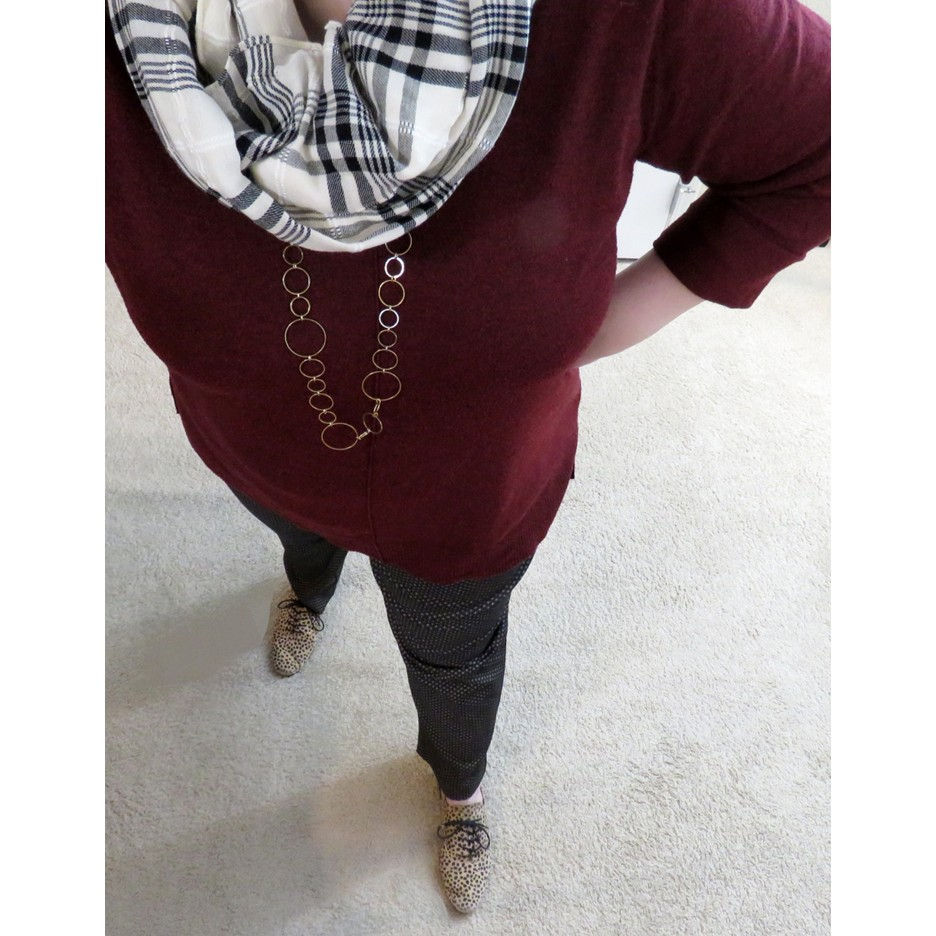 Plus size outfit idea for women over 40
