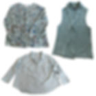 Chambray floral dress + sandstone coral cardigan-Plus size summer outfit idea for women over 40