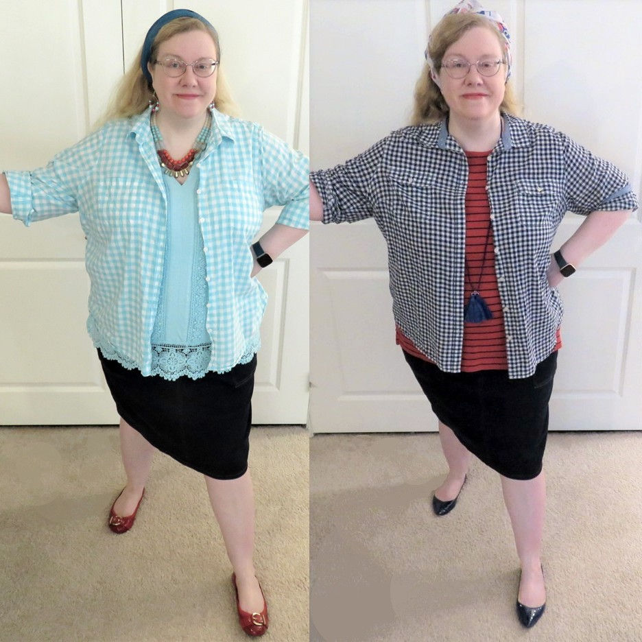 Plus size outfit idea for women over 40
