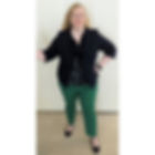 Bar chart showing color formulas for Navy Rabbit Blouse: Modern Twin Set 38%, Inner Column 38%, Colorblock 12%, Monochromatic/Trio 12%.