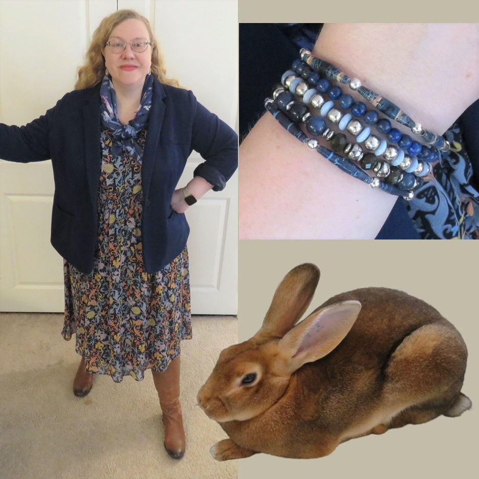 Plus size outfit idea for women over 40