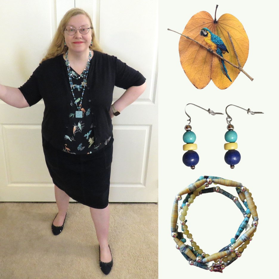 Plus size outfit idea for women over 40