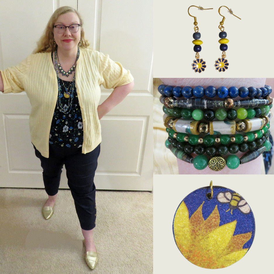 Plus size outfit for women over 40