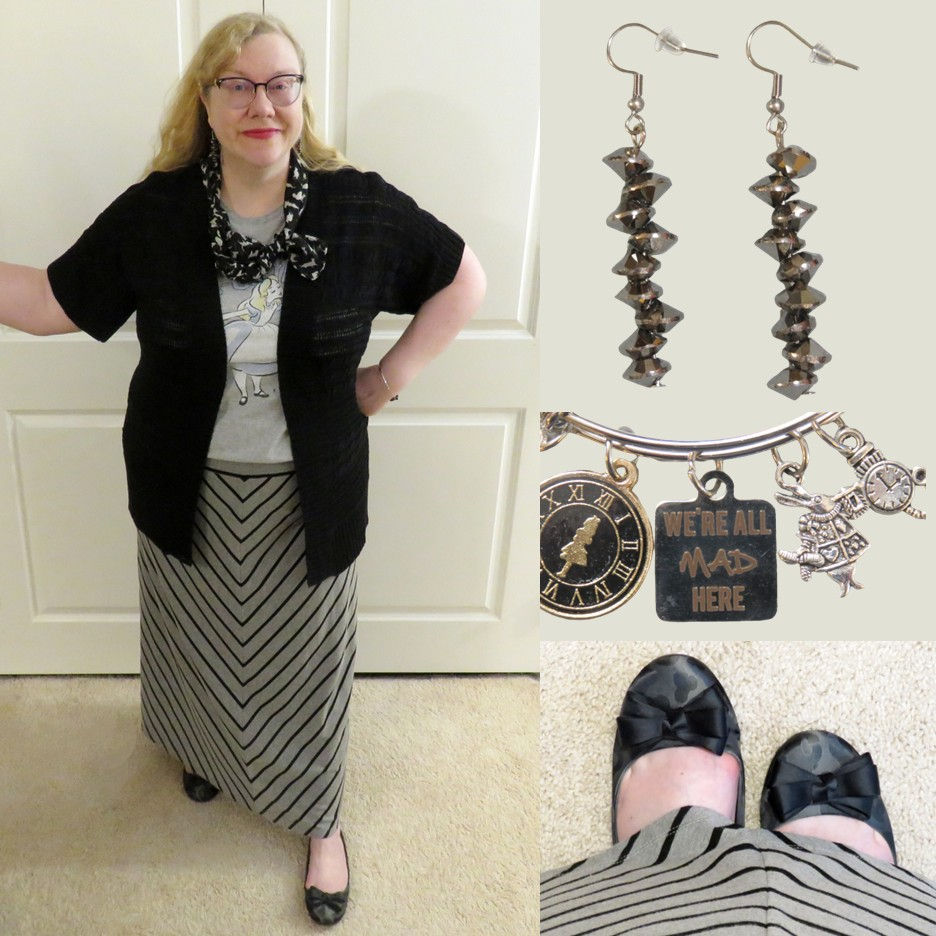 Plus size outfit idea for women over 40