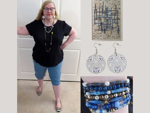 Designing Paper Beads and Paper Jewelry for SIA: Paper Sculptures