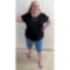 Plus size outfit idea for women over 40