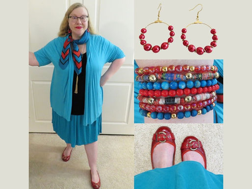 Style a Colorful Skirt and Cardigan Combo for SIA: Leader of the Luddites
