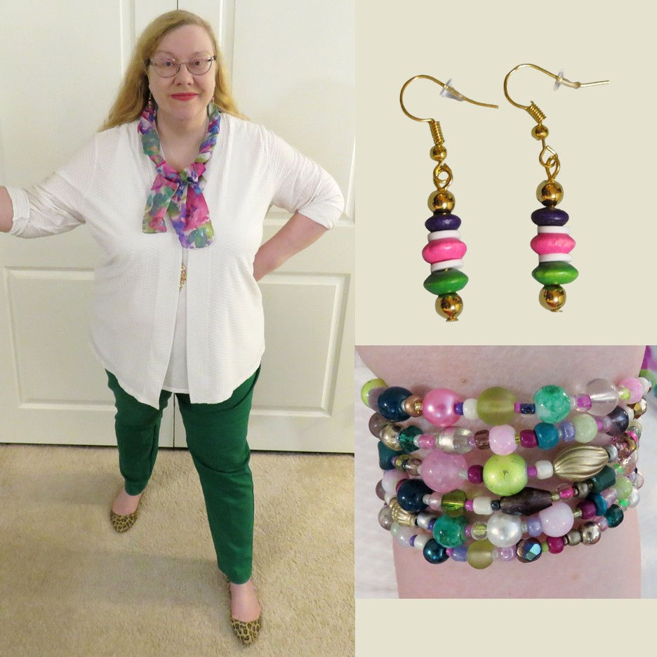 Plus size outfit idea for women over 40