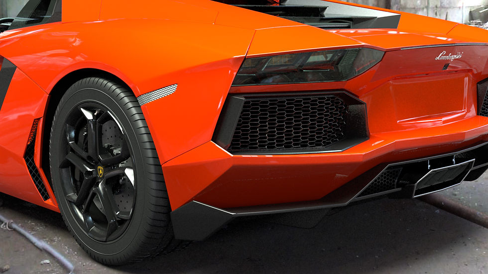Aventador Rear