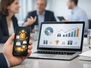 Plataforma de loyalty empresarial na prática