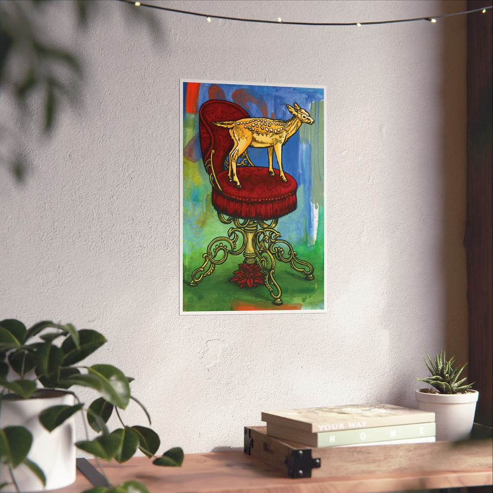 Thumbnail: 'The Things Unseen' Print on Paper