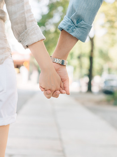 Couple Holding Hands