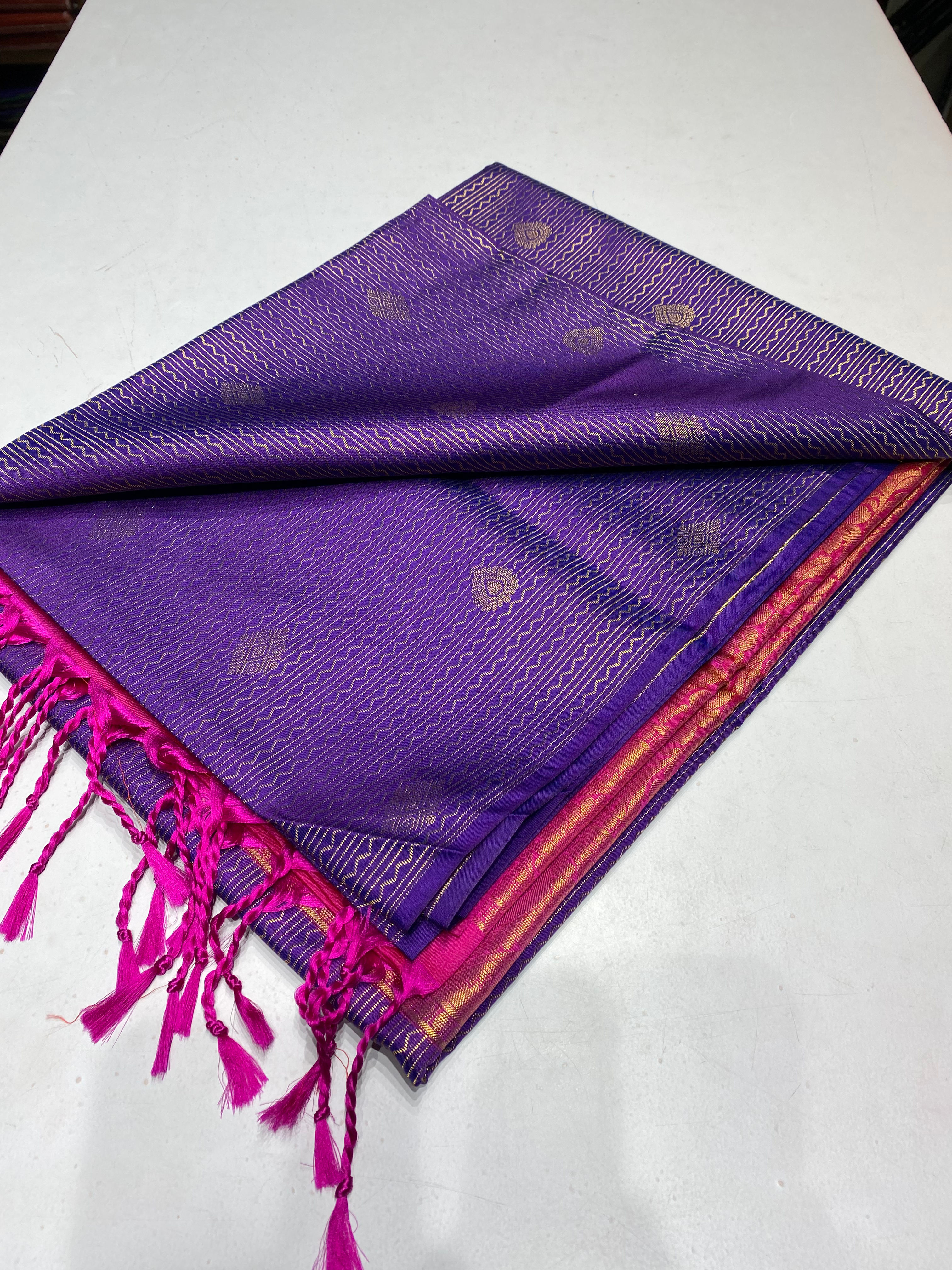 Luxe Voilet Pink Stripes 