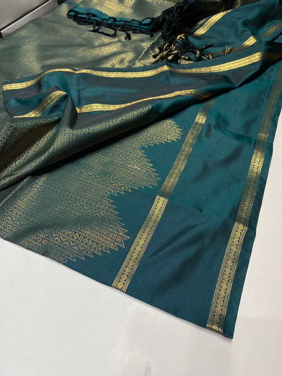 Thumbnail: Vivaha -  peacock  green bridal 