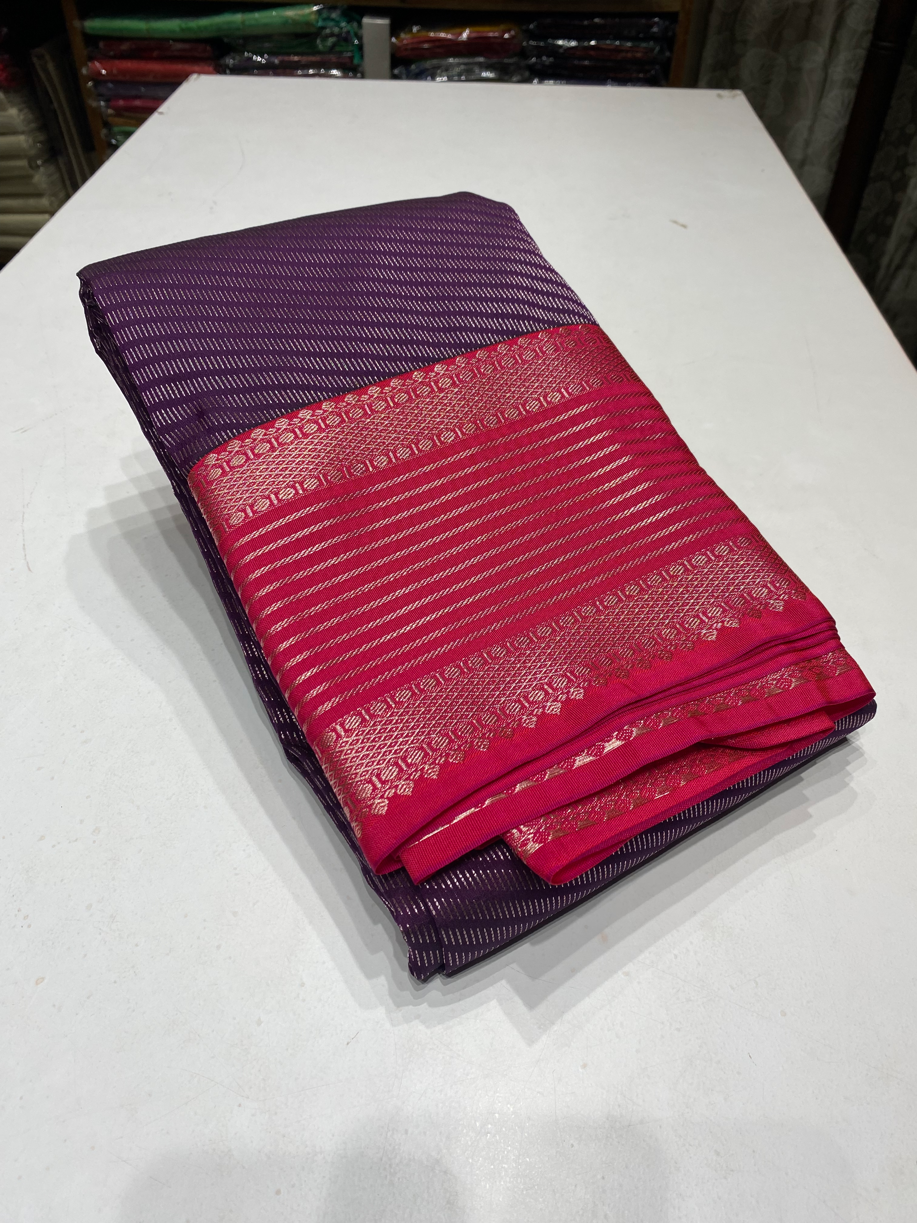 Purple Bridal Vairaoosi