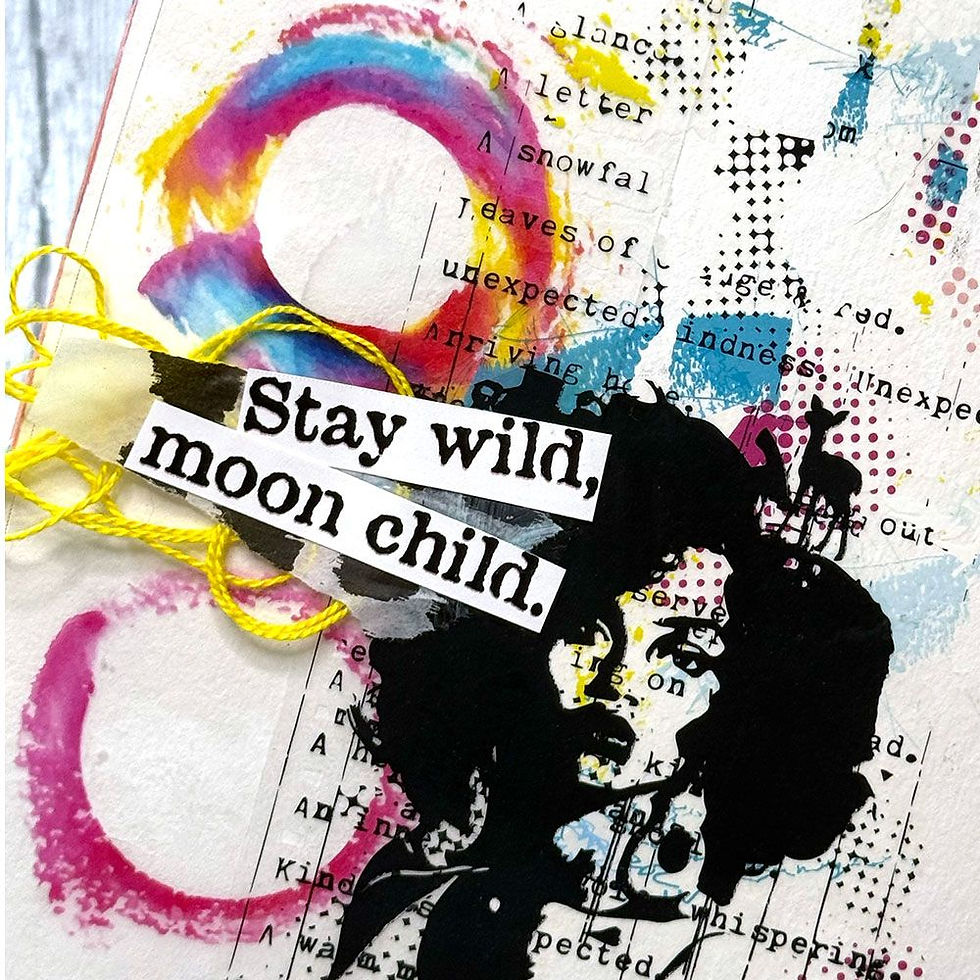 Thumbnail: Dina Wakley Media Transparencies 8.5"X10.75" 6/Pkg - Painted Elements - MDA92735
