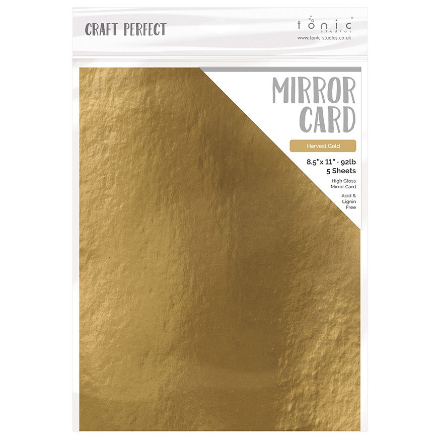 Thumbnail: Craft Perfect Mirror Cardstock 8.5"X11" 5/Pkg--CHOOSE YOUR OWN COLOR