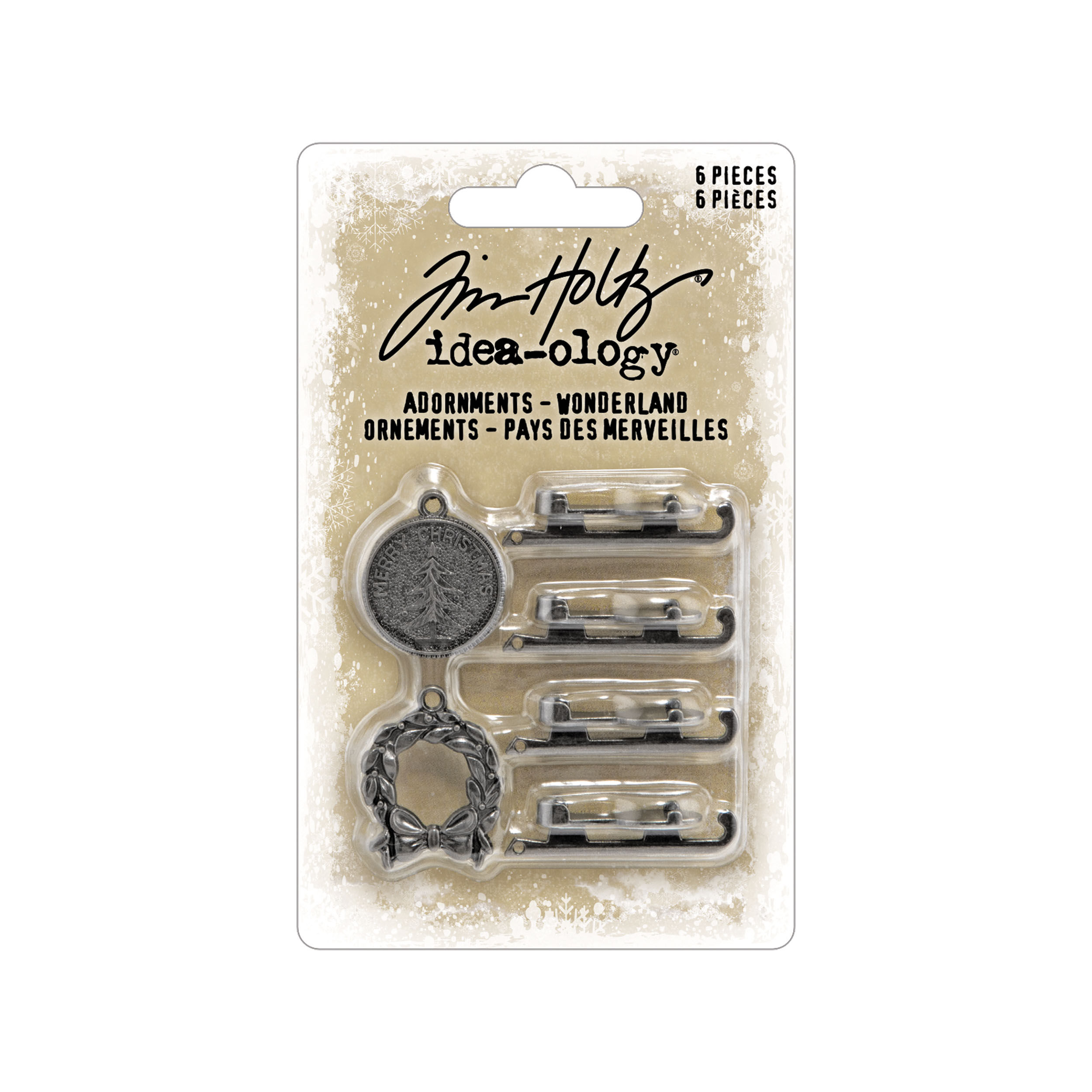 Tim Holtz Idea-ology Christmas 2026 Adornments Wonderland - TH94486