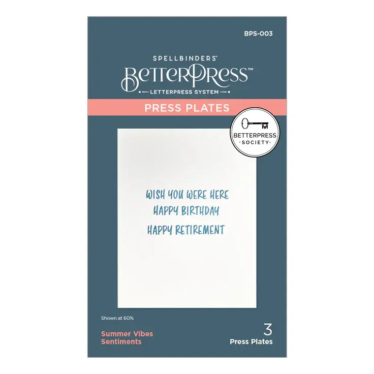 Thumbnail: Spellbinders Betterpress Society June Add-On- BPS-003