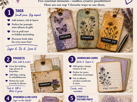 Friday Top 5: Mixed Media Elements We Love