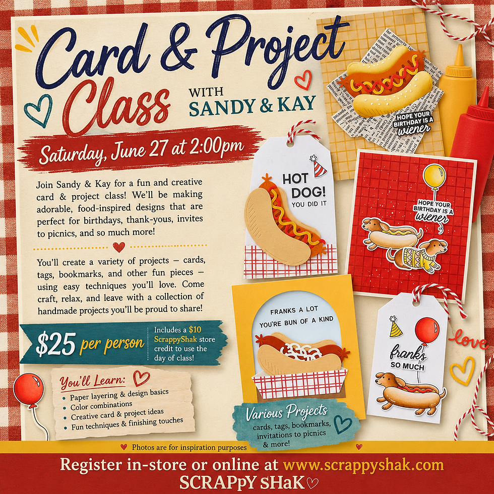 Coney Dog Cards with Kay and Sandy