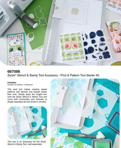 Sizzix Making Tool Print and Pattern by Catherine Pooler- 667098