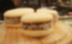 3 ALFAJORCITOS DE MAICENA CON DULCE DE LECHE