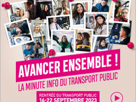 « Avancer ensemble ! La minute info du transport public »
