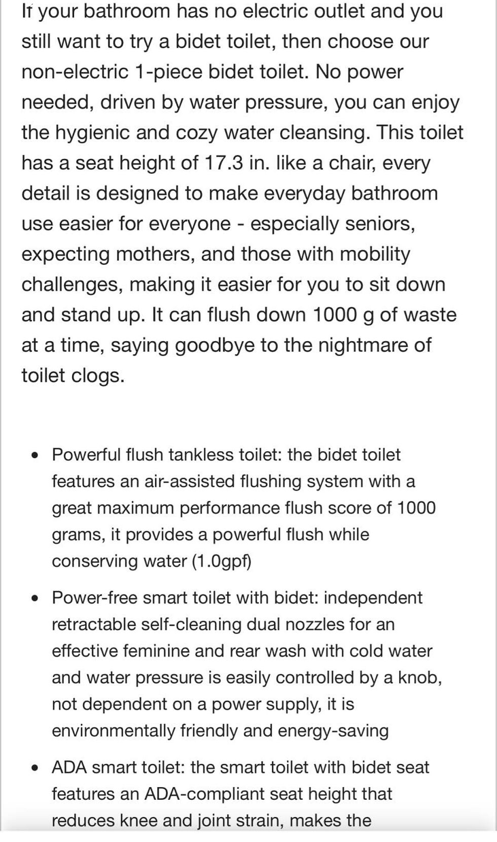 Thumbnail: Smart toilet with bidet
