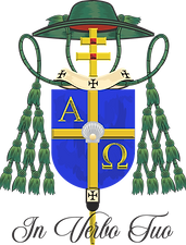 Brasão Arquiepiscopal de Dom Leomar Antônio Brustolin