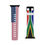 Thumbnail: Patriotic Apple Watch Strap, USA and South African Flag Design, Replacement