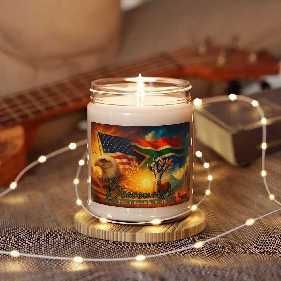 Thumbnail: Soy Candle - Saffa United States and South Africa