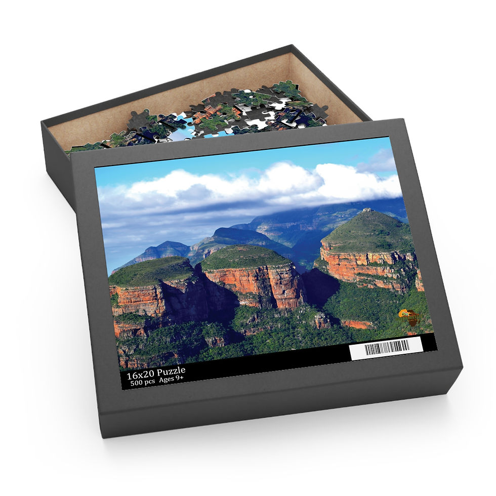 Thumbnail: Puzzle (120, 252, 500-Piece) South Africa's Scenery Mountain