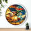 Thumbnail: Patriotic Wall Clock - South African and American Theme